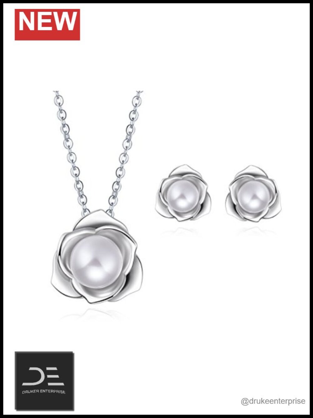 925 Sterling Silver Drop & Dangle Freshwater Pearl Earrings Lever Back